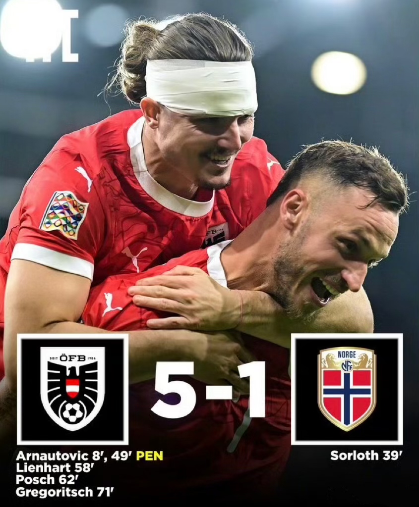 欧洲杯预选赛：斯洛文尼亚不敌挪威，积分领先的简单介绍