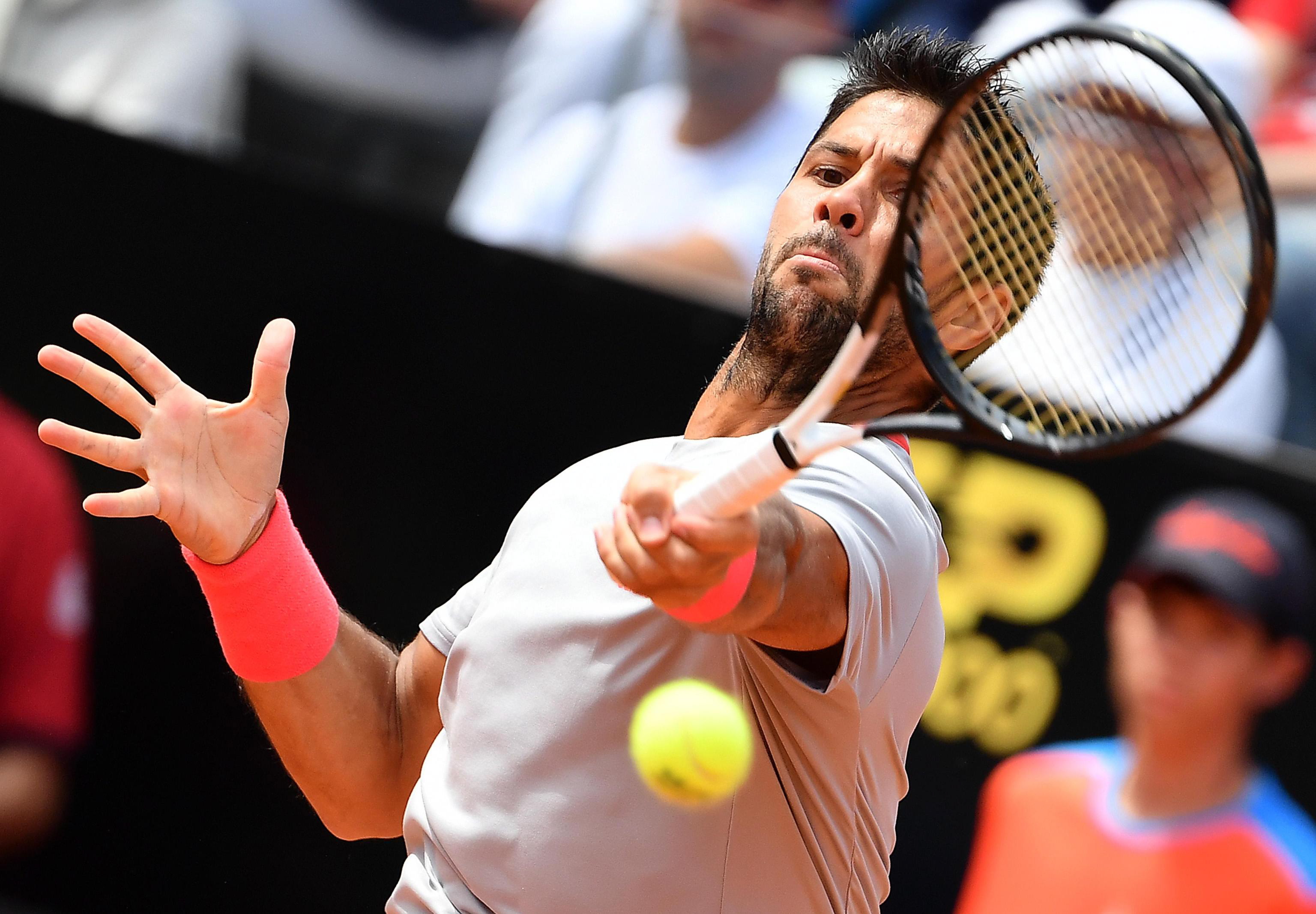 包含德国网球队力克意大利网球队，纳达尔高光表现的词条